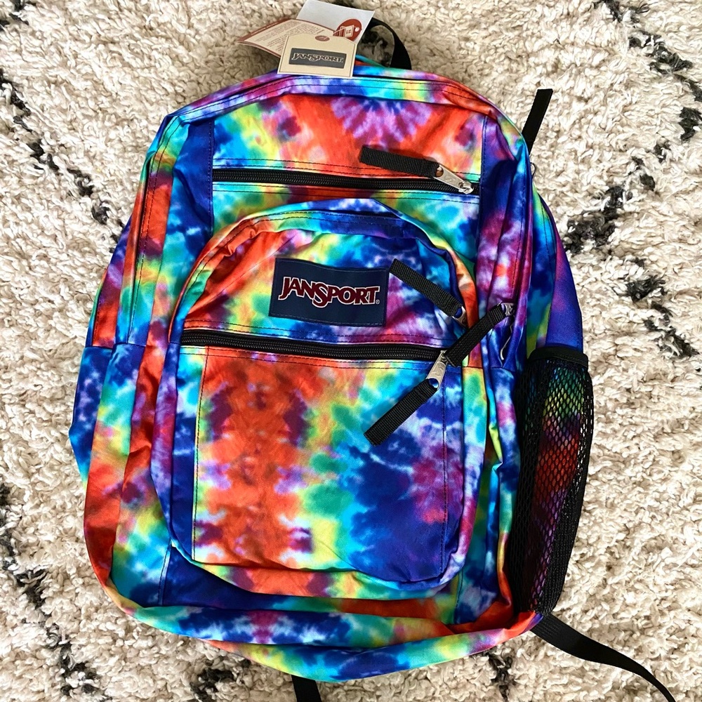 Jansport Tie Dye Big Student Backpack 🌈🌈🌈
